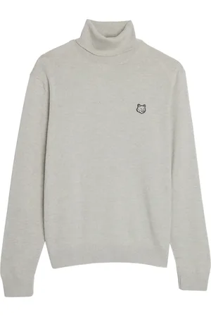 Maison Kitsuné Pull en laine à col roulé