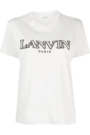 Lanvin T-shirt à logo brodé