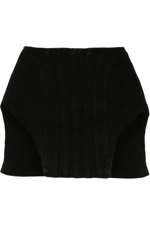 MUGLER Minijupe à design matelassé