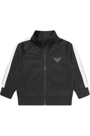 Emporio Armani Veste à logo en jacquard