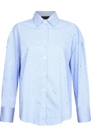 Liu Jo Chemise en popeline à ornements strassés