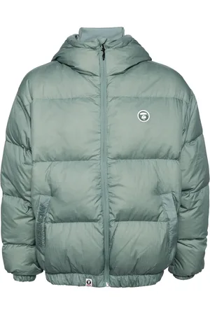 A Bathing Ape Veste matelassée à appliqué logo