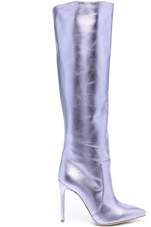 PARIS TEXAS Bottes en cuir à talon aiguille 115 mm
