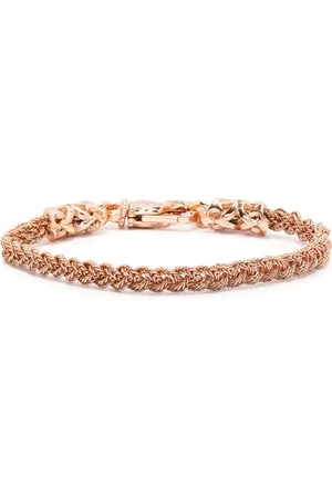 EMANUELE BICOCCHI Bracelet en chaîne à design tressé