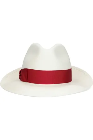 Borsalino Chapeau à détail de nœud