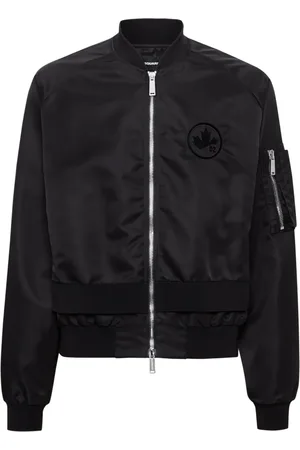 Dsquared2 Veste bomber à logo appliqué
