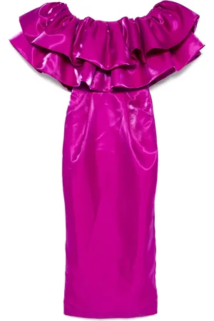 MITILIANE COUTURE Robe longue à volants