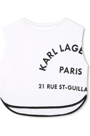 Karl Lagerfeld Haut à logo imprimé
