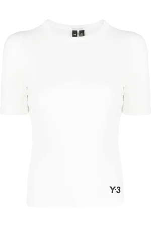 Y-3 Haut en coton biologique à manches courtes