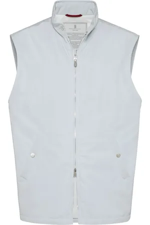 Brunello Cucinelli Gilet à design imperméable
