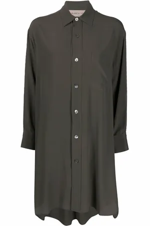 BLANCA Robe-chemise à coupe évasée
