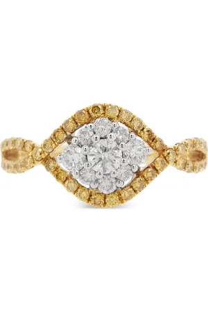HYT Jewelry Bague en 18ct pavée de diamants