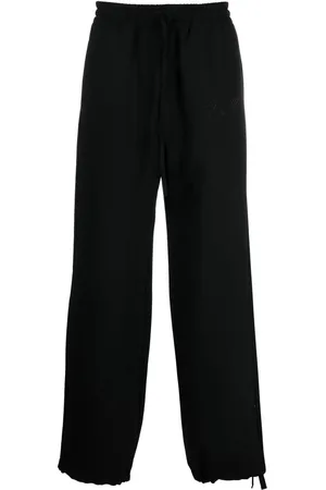 OFF-WHITE Pantalon de jogging droit à logo brodé