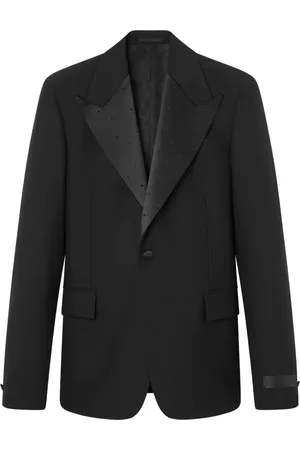 VERSACE Blazer à détails en satin