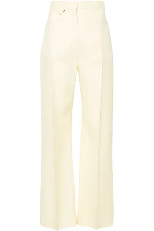 Jacquemus Pantalon Le Pantalon Sauge à coupe évasée
