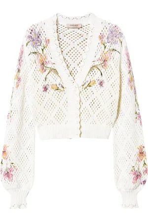 Twin-Set Cardigan à fleurs