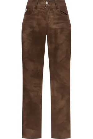 MISBHV Pantalon fuselé à plaque logo
