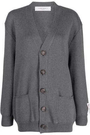 Golden Goose Cardigan à logo imprimé