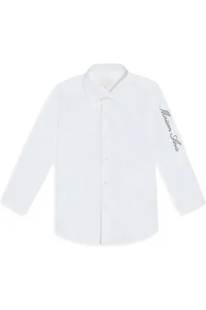 Maison Ava Chemise à logo brodé