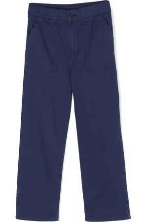 Ralph Lauren Pantalon en velours côtelé à coupe droite