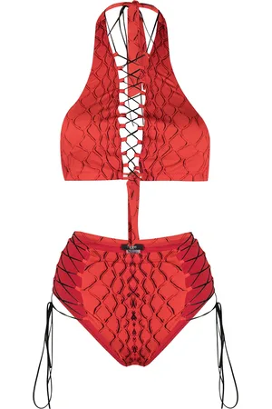 Noire Swimwear Bikini Addicted imprimé