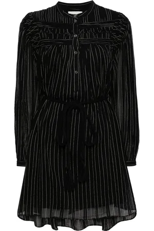 Marant Etoile Robe courte Leozi à rayures