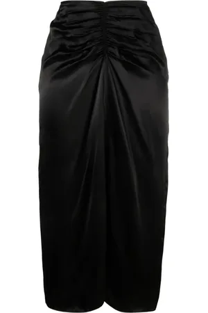 Lanvin Jupe mi-longue à taille froncée