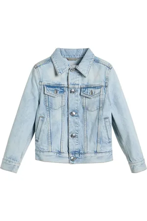 Brunello Cucinelli Veste en jean à poches poitrine
