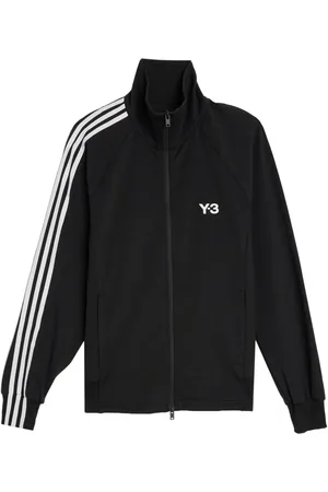 Y-3 Veste zippée à 3 bandes signature