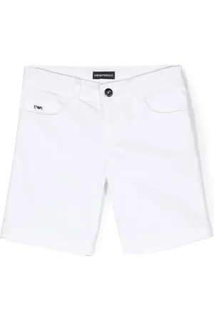Emporio Armani Short à plaque logo