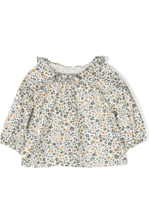 TEDDY & MINOU Blouse en coton à fleurs