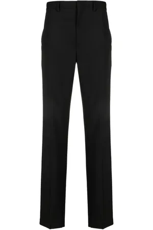 Prada Pantalon de costume à logo triangle