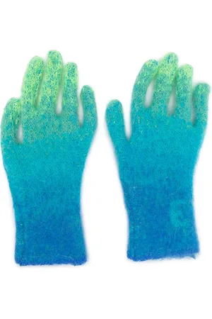 ERL Gants à logo intarsia
