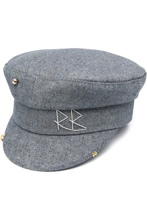 Ruslan Baginskiy Casquette gavroche à logo brodé