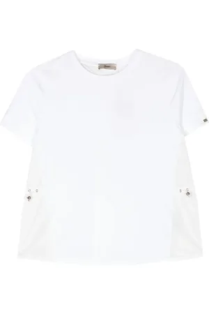 HERNO T-shirt à empiècements contrastants