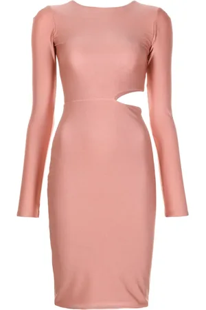 Lethicia Bronstein Robe mi-longue Sophia à découpe