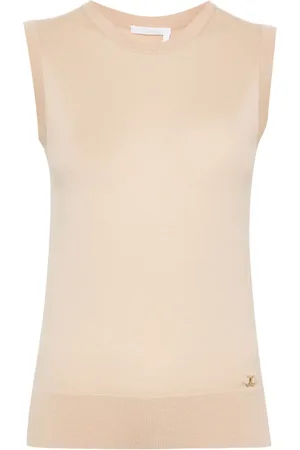 Chloé Pull en laine à design sans manches