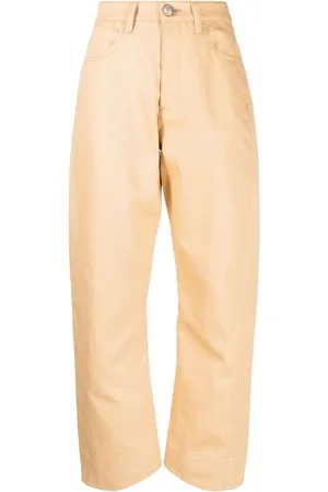 Jil Sander Jean cigarette à taille haute