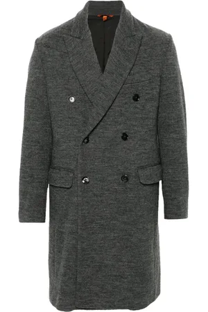 BARENA Manteau droit plissé