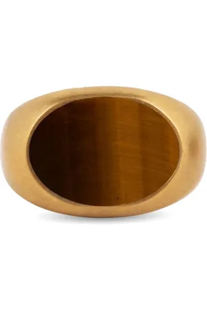 DRIES VAN NOTEN Bague chevalière à détails gravés