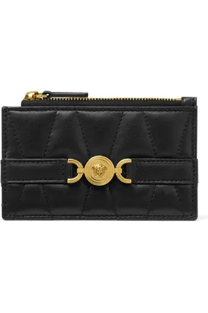 VERSACE Porte-cartes matelassé Medusa 