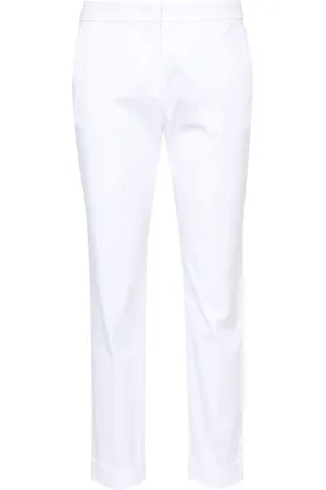 Etro Pantalon coton stretch à coupe courte