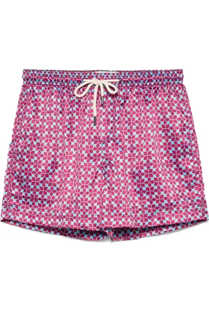 PENINSULA SWIMWEAR Short de bain à imprimé géométrique