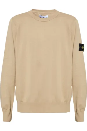 Stone Island Pull à logo brodé