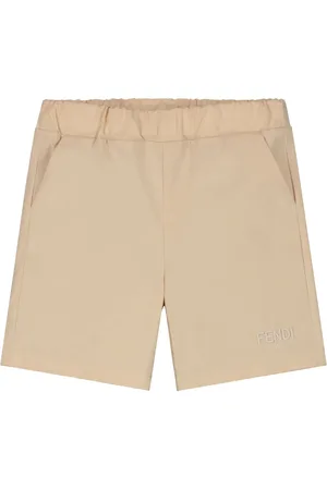 Fendi Short à logo brodé