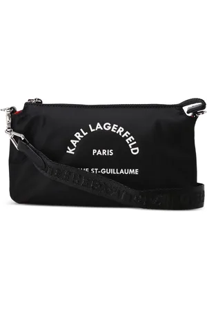 Karl Lagerfeld Sac à bandoulière à logo en caoutchouc