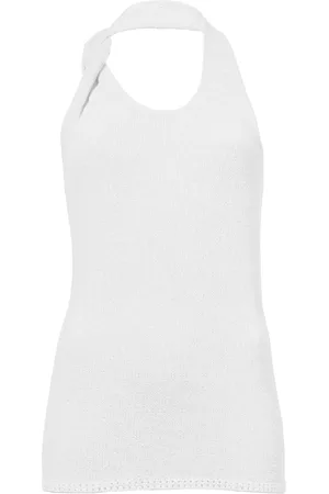 Proenza Schouler Haut en maille à dos-nu