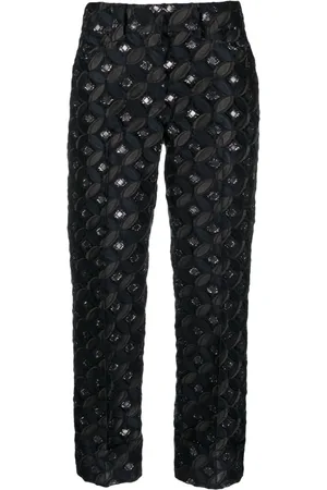 Fabiana Filippi Pantalon court à motif en jacquard