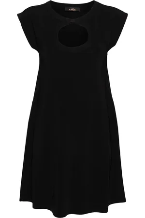 Twin-Set Robe courte en maille à design nervuré