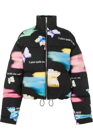 Moschino Doudoune à imprimé graphique